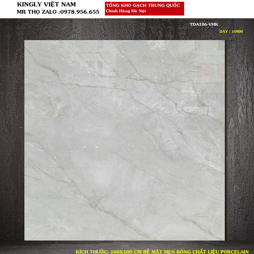 Gạch lát nền trung Quốc 100x100 cm TDA106 Loại 1